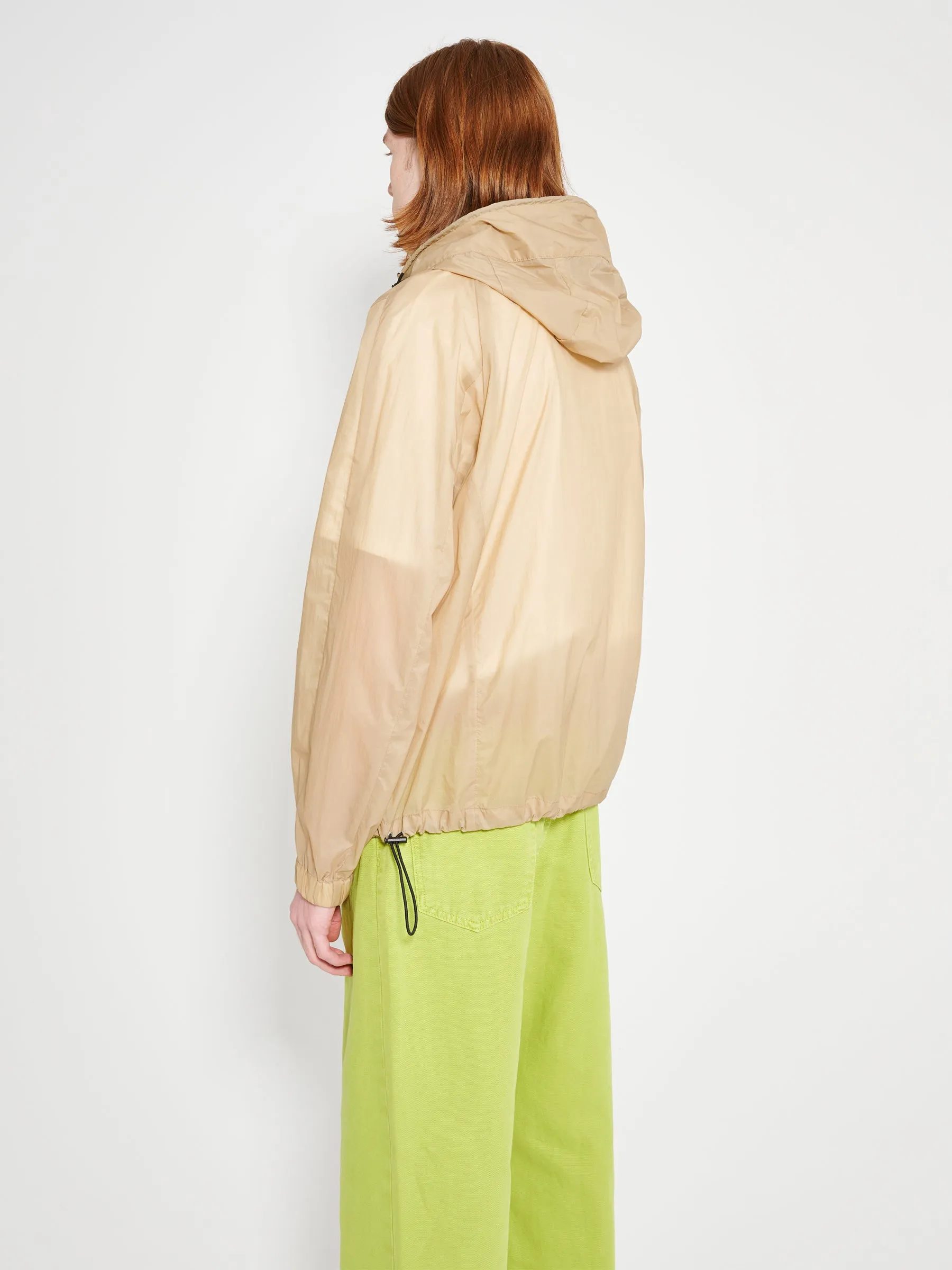 TRÈS BIEN everywear Semi Raglan Windbreaker Nylon Beige