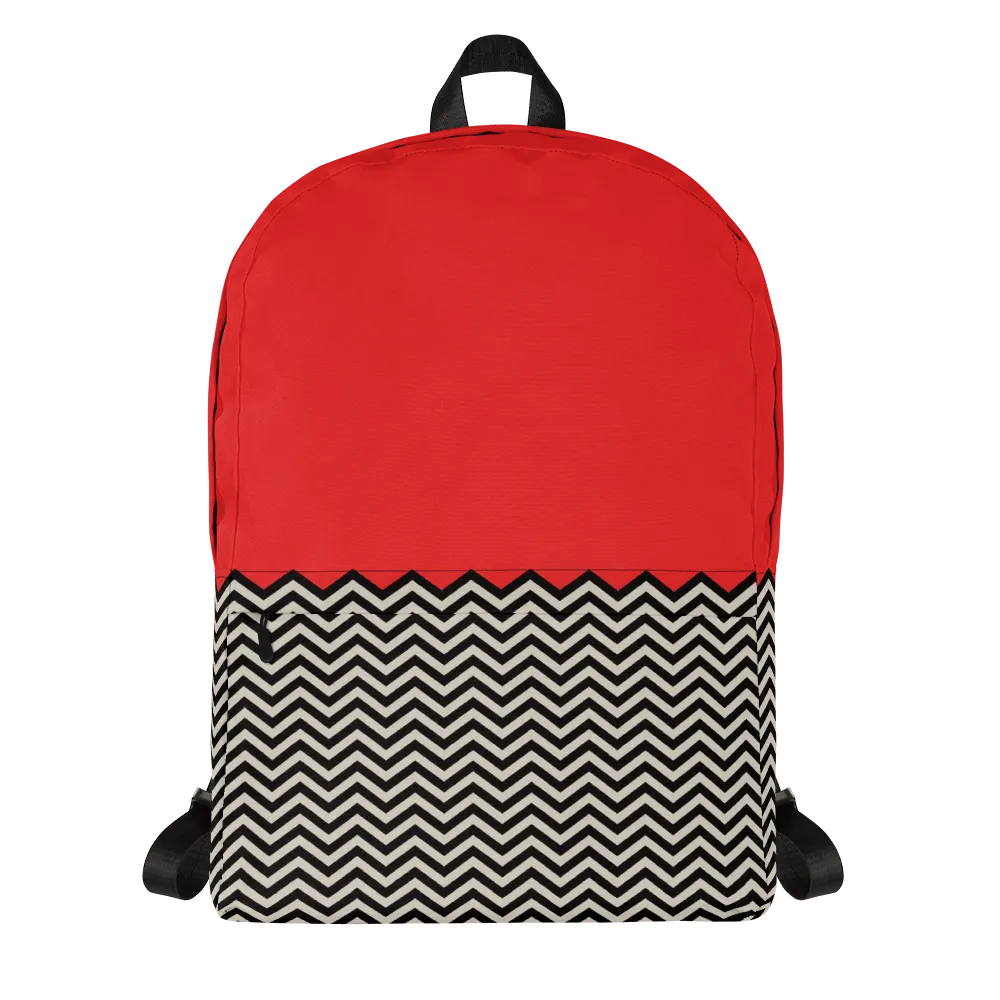 Twin Peaks Mountains Premium Backpack