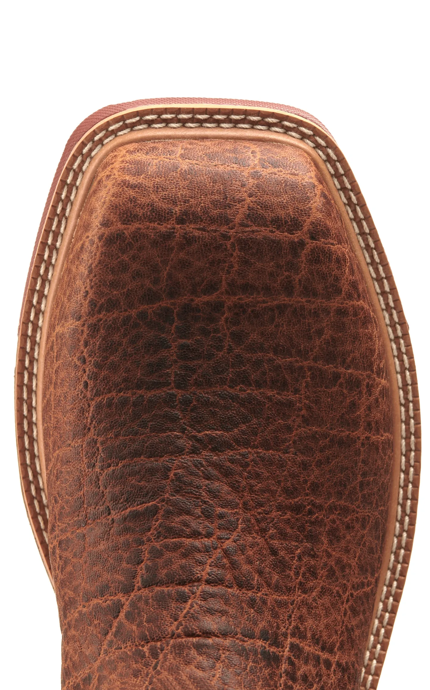 Twisted X Men's Nano Tan Elephant Print with CellStretch Wide Square Steel Toe Work Boot