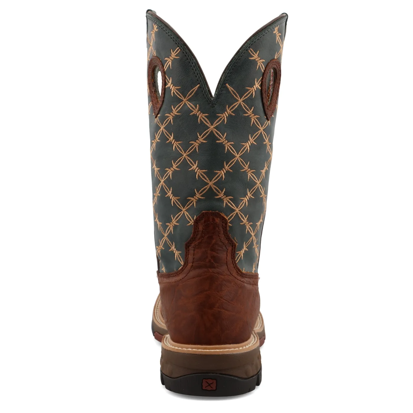 Twisted X Western Work Boot – Mocha & Slate