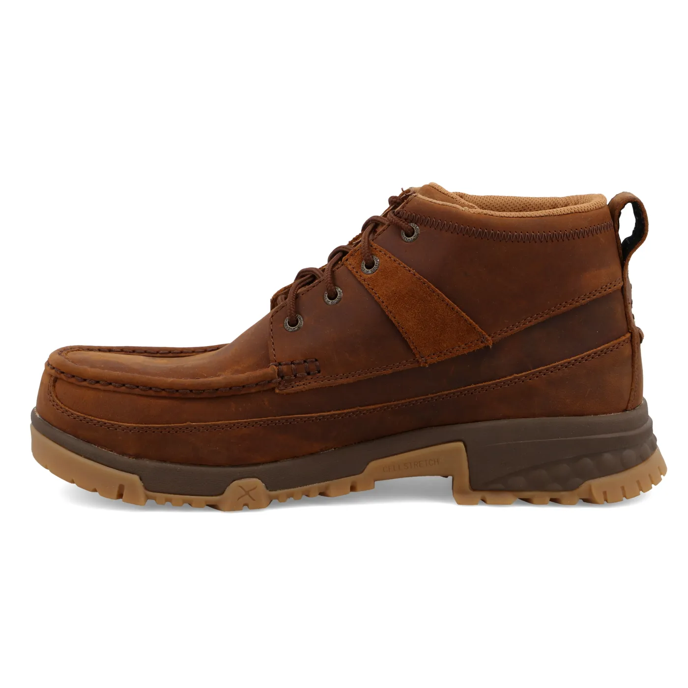 Twisted X Work Boot – Oiled Saddle