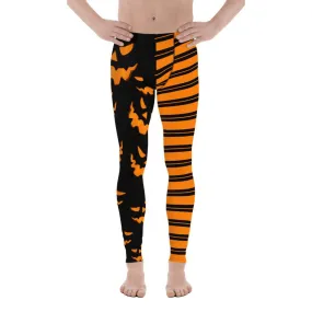 Two Patterned Halloween Men's Leggings
