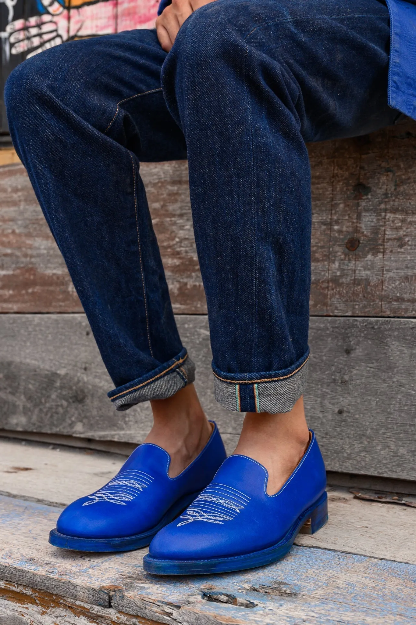 Uma Loafers Bleu