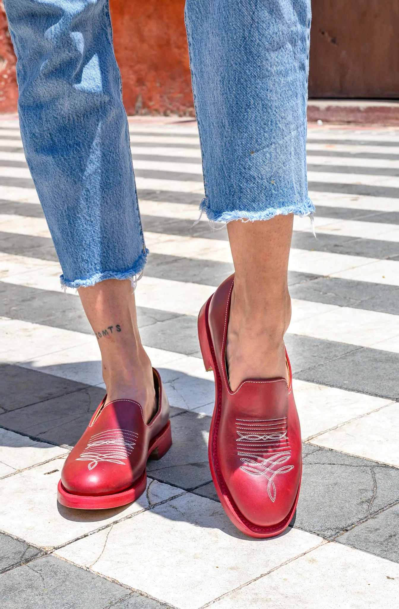 Uma Loafers Rouge