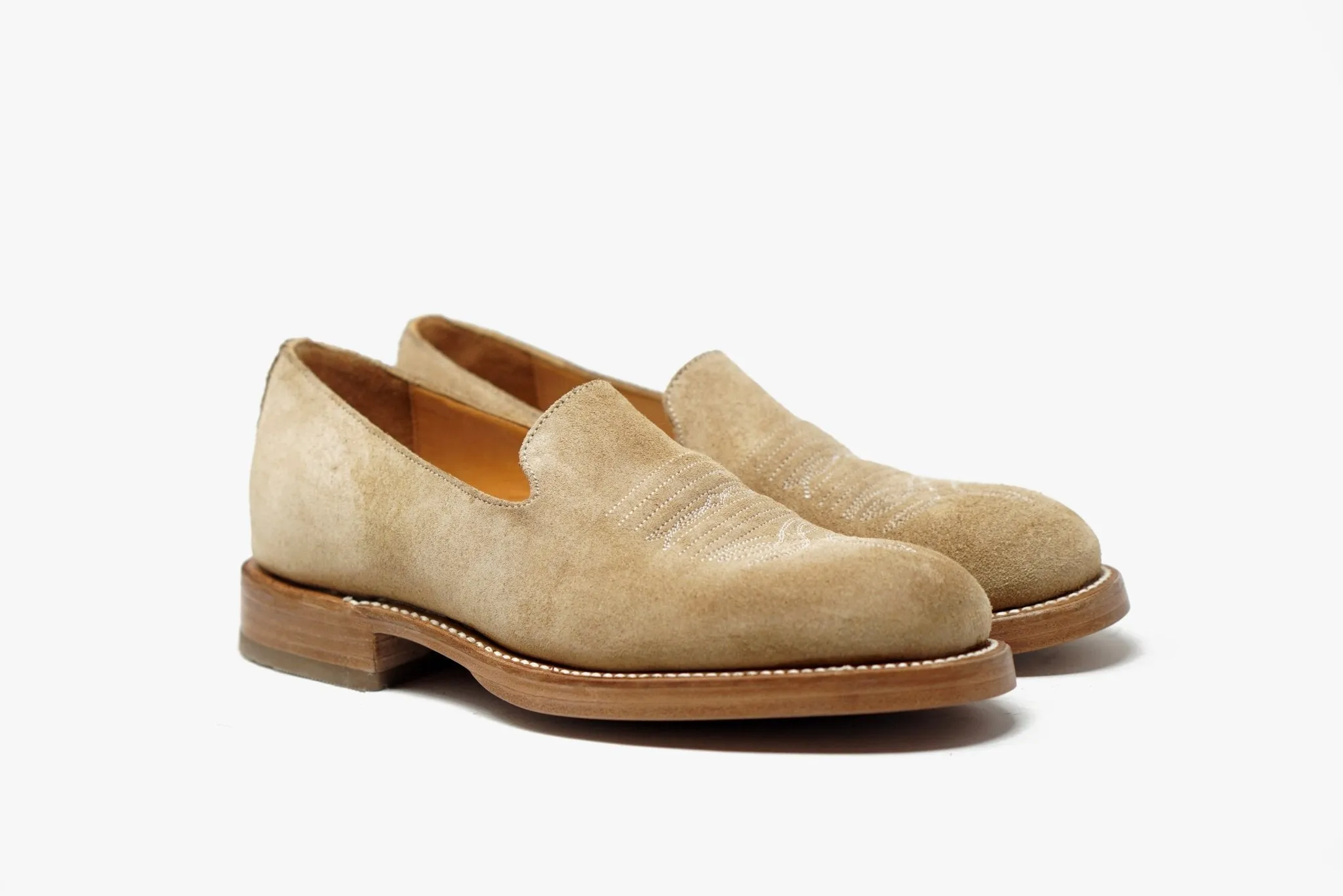 Uma Loafers Sand Rough Out