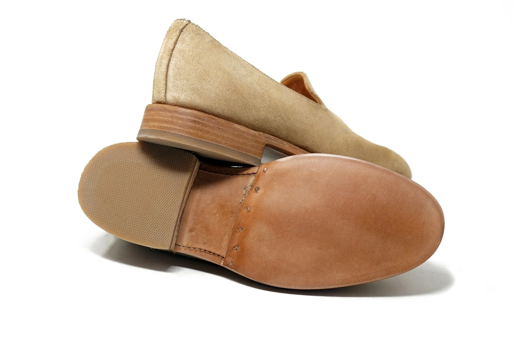 Uma Loafers Sand Rough Out