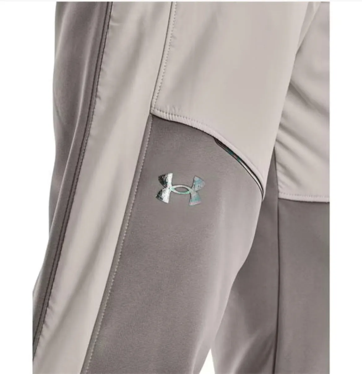 UNDER ARMOUR AF STORM TRACKSUIT BOTTOMS - GREY