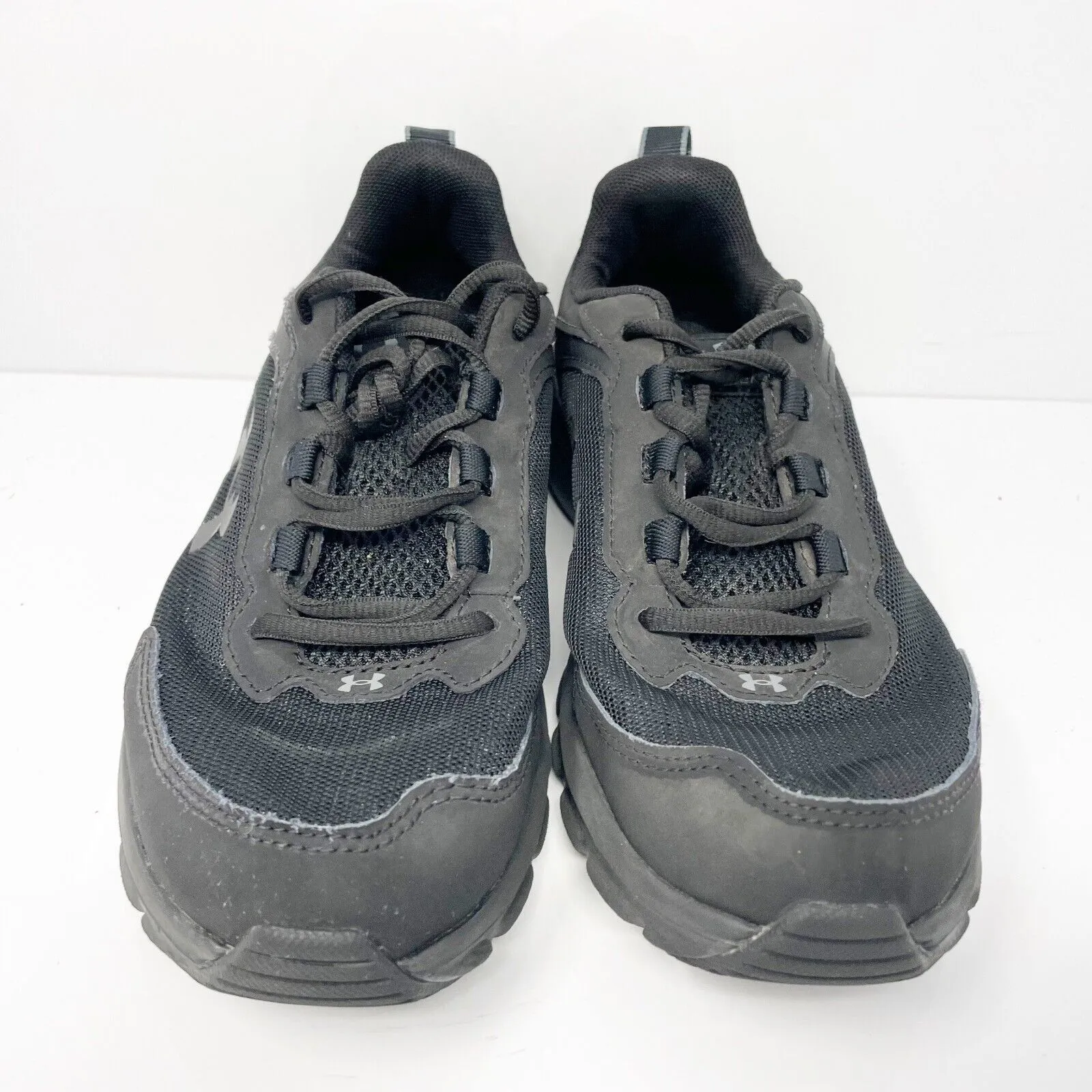 Under Armour Boys Assert 9 3024633-002 Black Running Shoes Sneakers Size 6Y