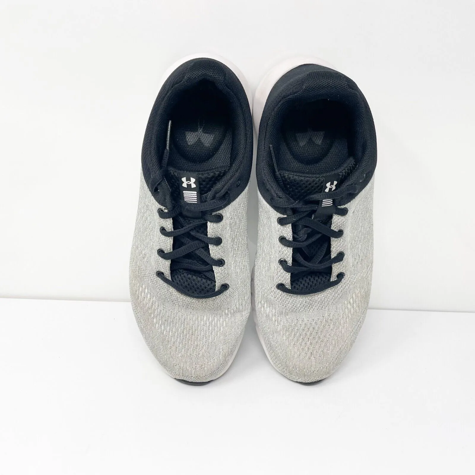 Under Armour Womens Micro G Pursuit 3000101-103 Gray Running Shoes Sneakers 8