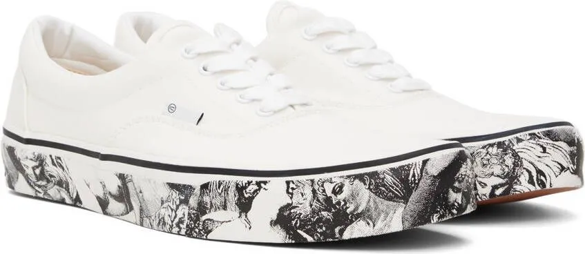 UNDERCOVER White Printed Sneakers