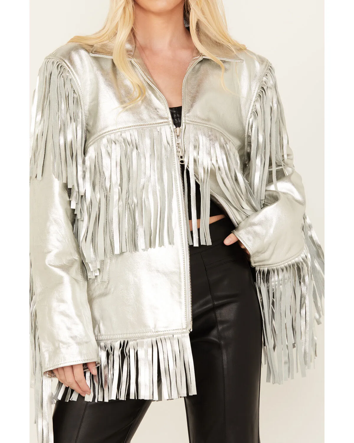 Understated Leather Women's Mystical Fringe Jacket