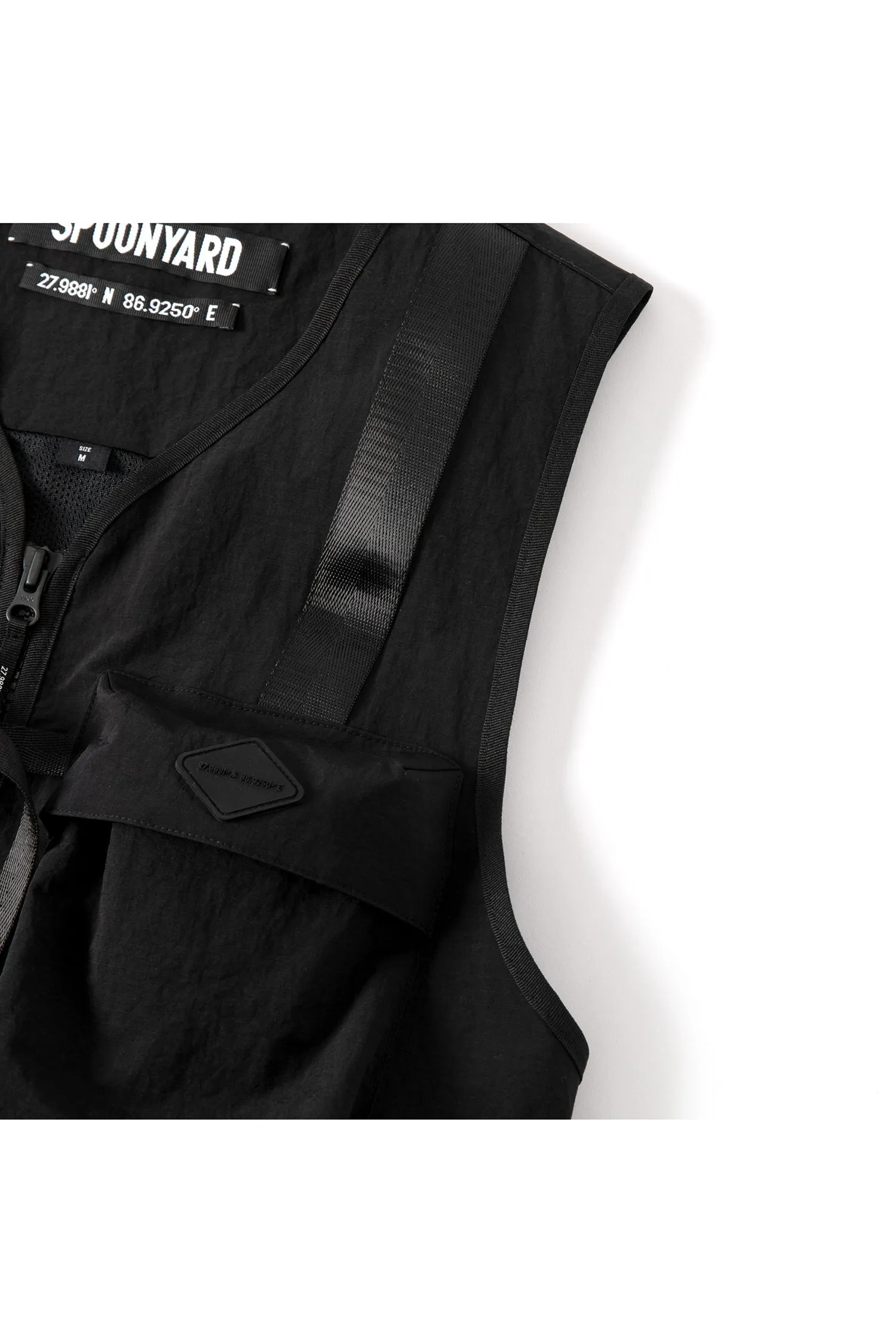UNISEX MULTI POCKETS OPEN BACK VEST