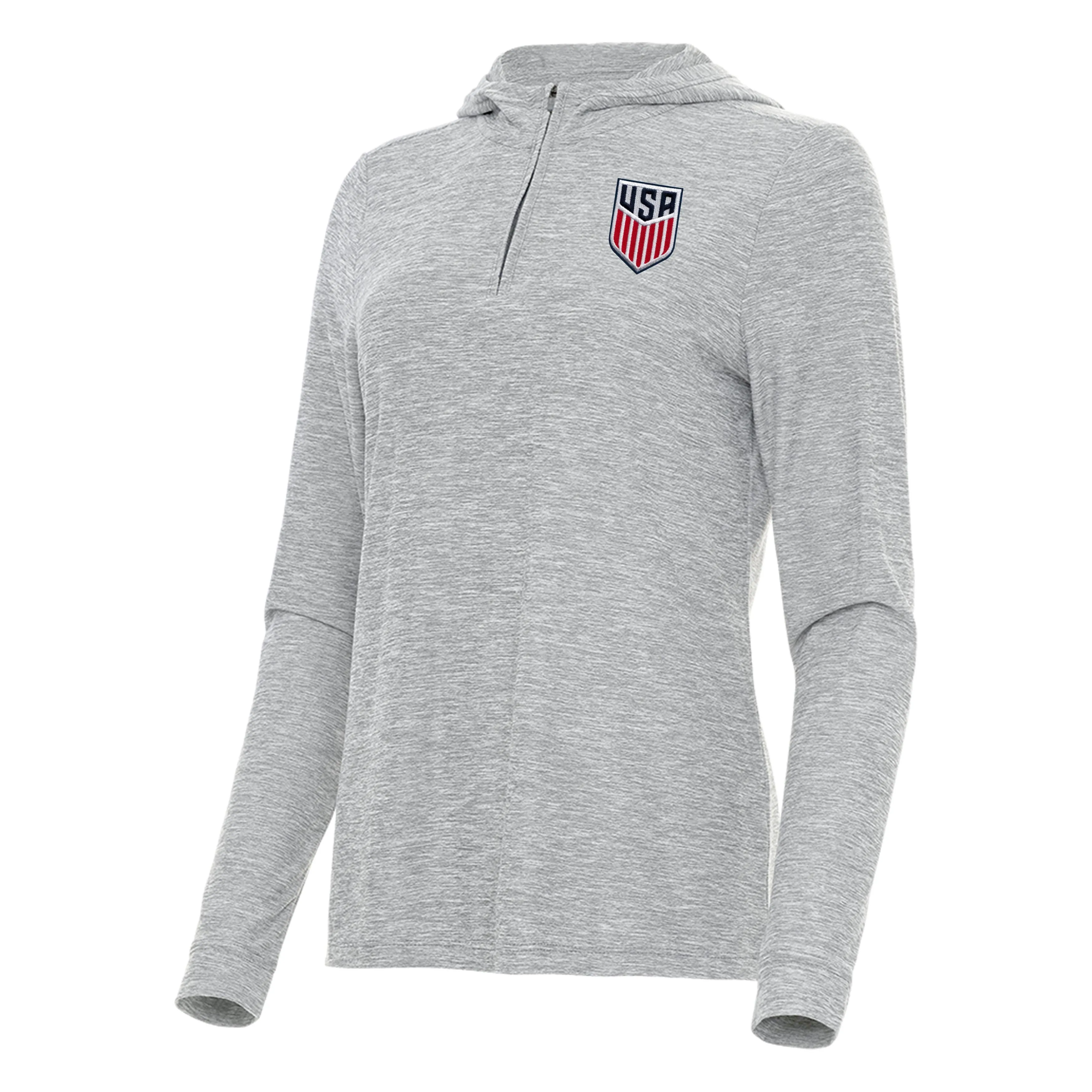 US Mens Soccer Womens Daybreak Quarter Zip Pullover