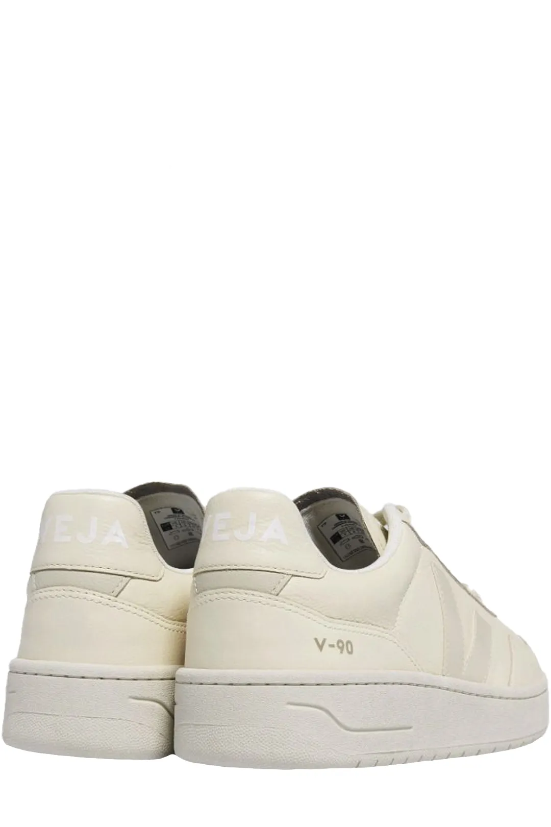 V-90 Organic-Traced Leather Sneakers