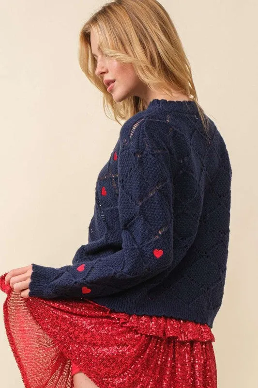 Valentine Heart  Sweater