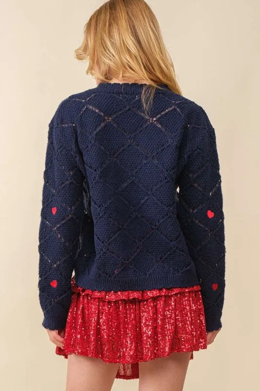 Valentine Heart  Sweater