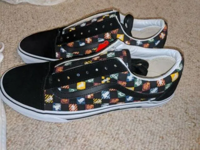 Vans Customs x Harry Potter Old Skool Checkerboard Chex ...