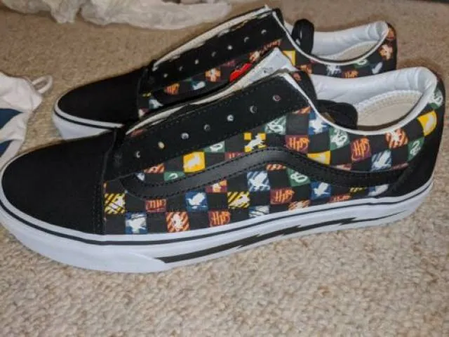 Vans Customs x Harry Potter Old Skool Checkerboard Chex ...