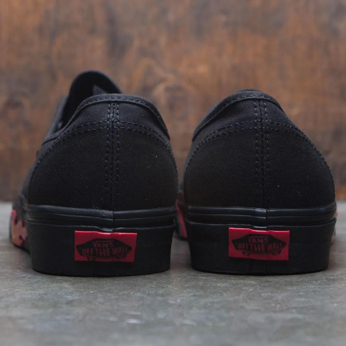 Vans Men Authentic - Black Flame Wall (black / flames)