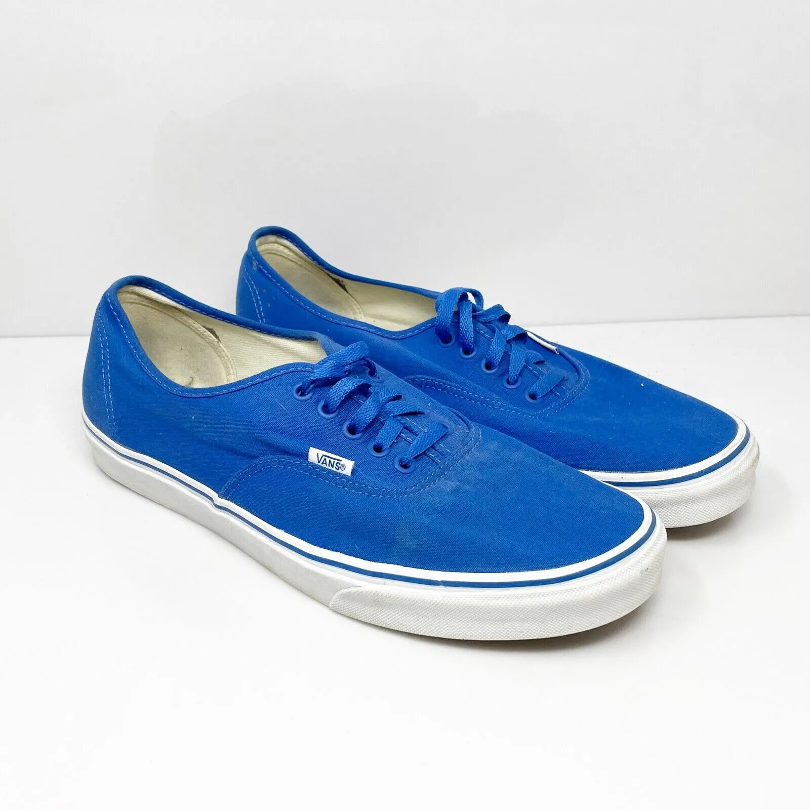 Vans Mens Off The Wall TB4R Blue Casual Shoes Sneakers Size 13