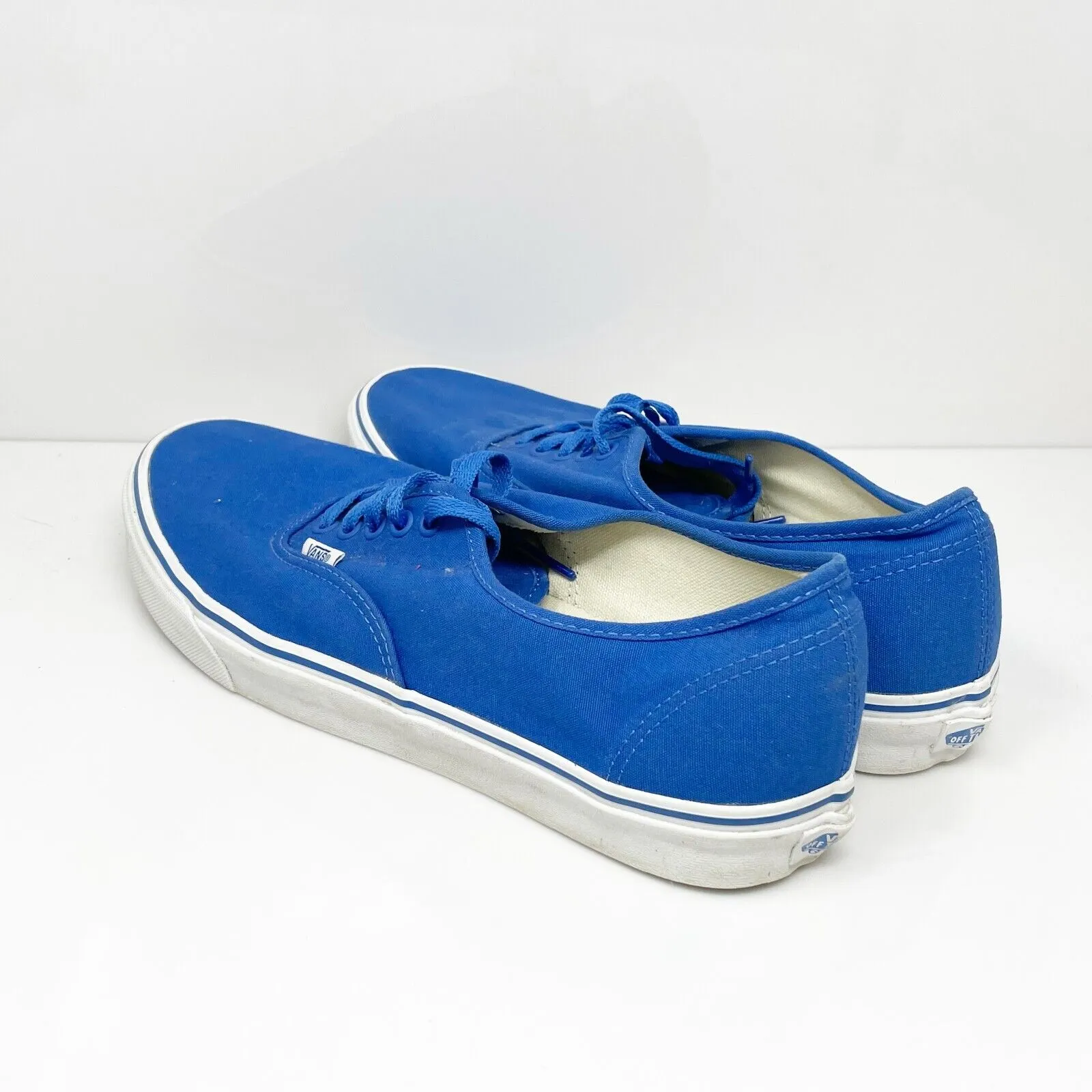 Vans Mens Off The Wall TB4R Blue Casual Shoes Sneakers Size 13