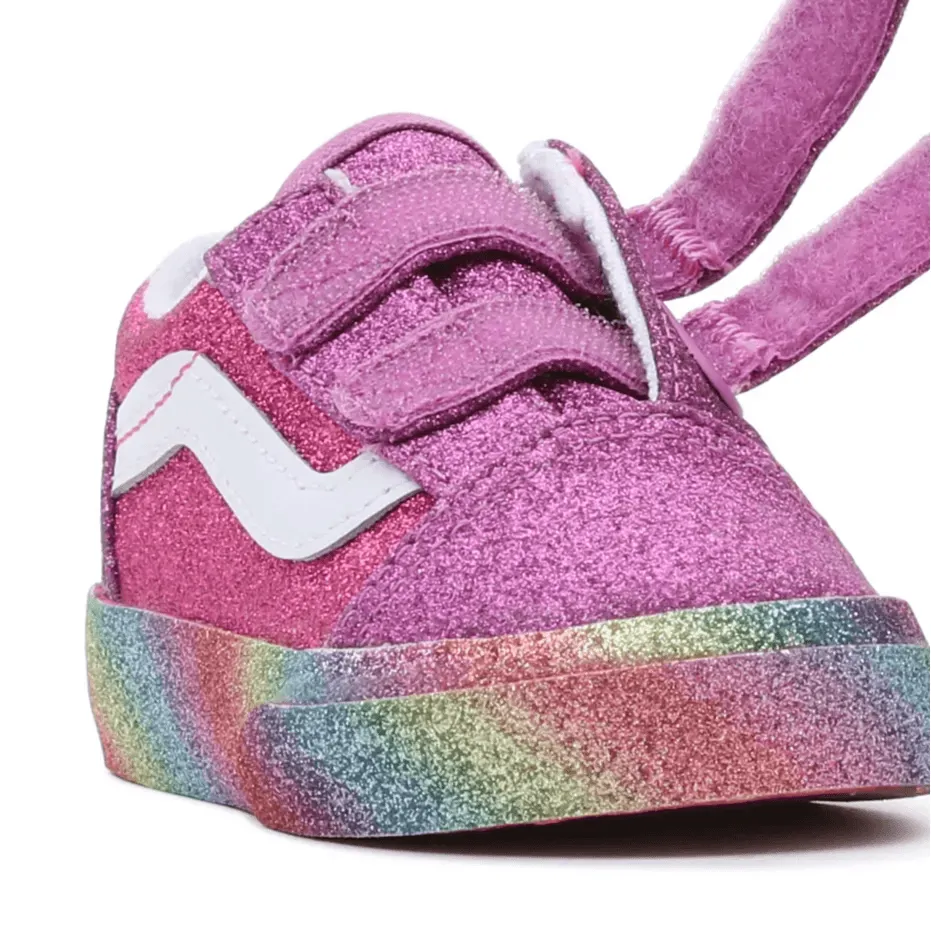 Vans Βρεφικ Old Skool Glitter Φοξια