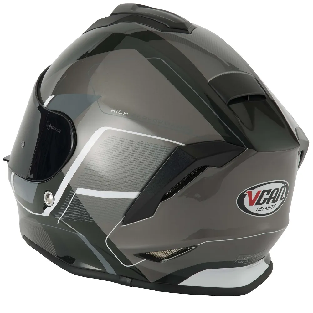 Vcan V151 Pulsar Helmet - Grey