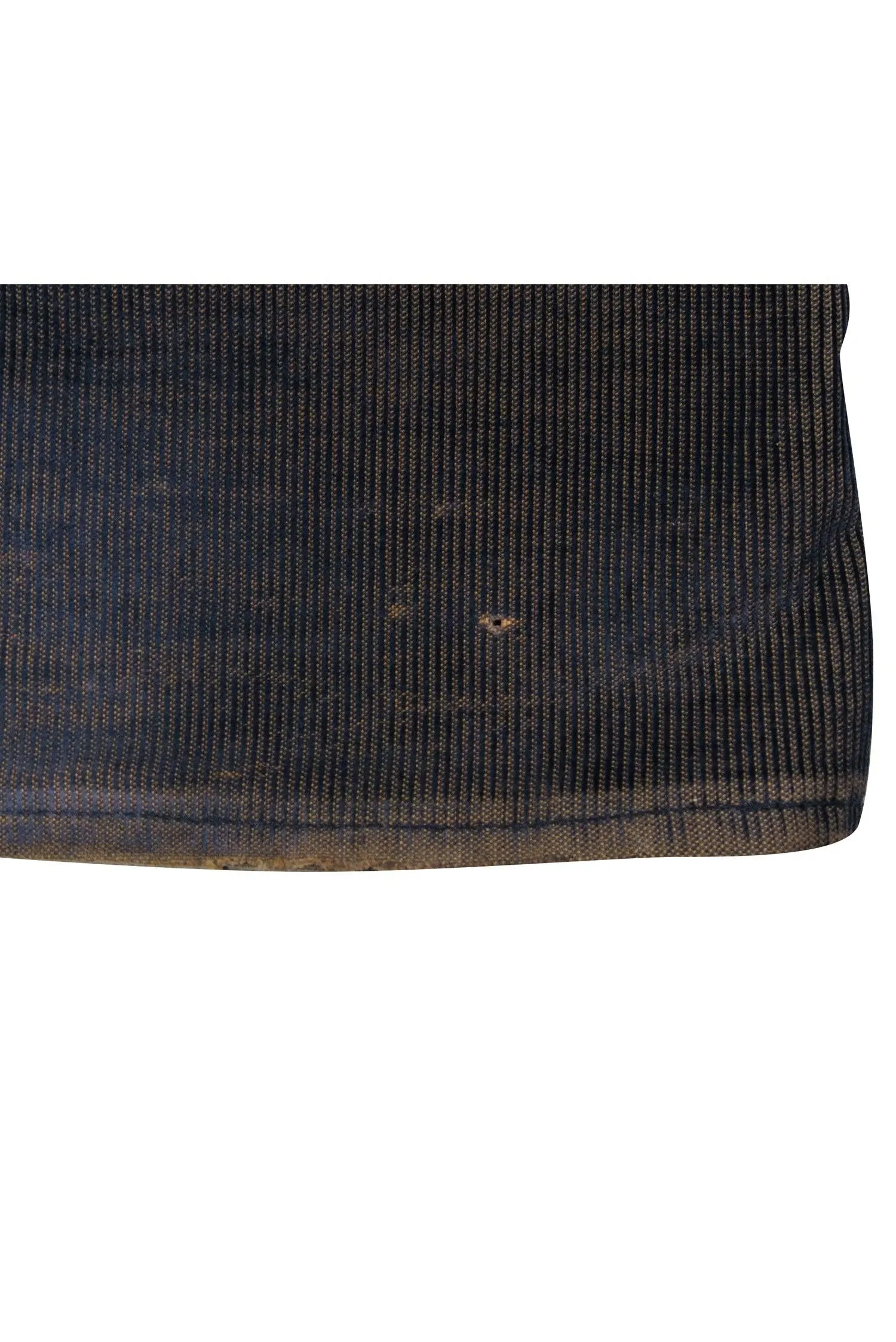 Versace Jeans Couture - Navy & Tan Corduroy Flare Pants Sz 12