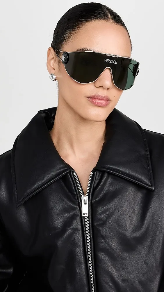 Versace   VE2268 Shield Sunglasses 