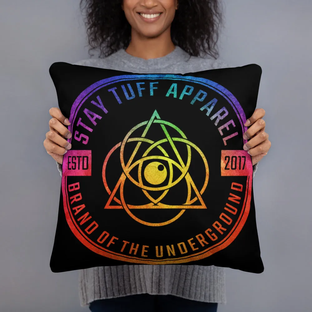 VIBRANT CIRCLES (Basic Pillow)