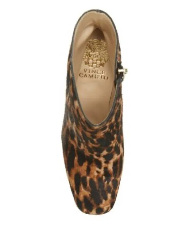 Vince Camuto Leslieon Ankle Boot Leopard Size 7
