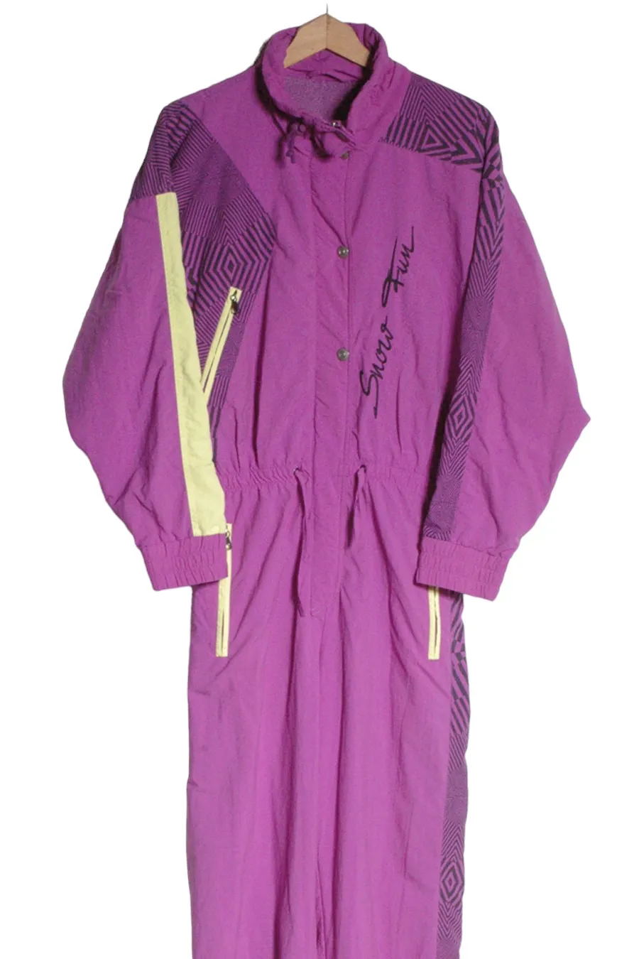 Vintage 1980's Maier Lightweight Ski Snow Suit | Size 12 - Brick Vintage