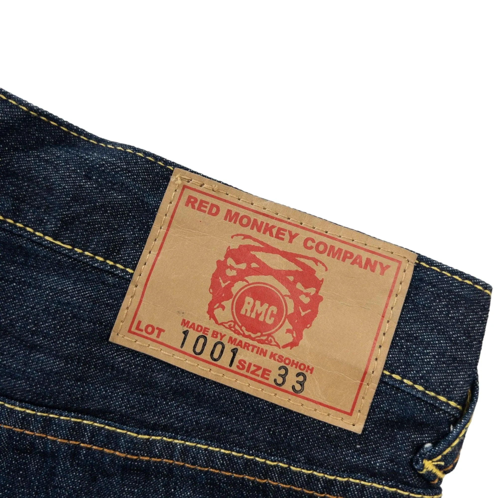 Vintage RMC McDonalds Red Monkey Company Japanese Jeans Size W32