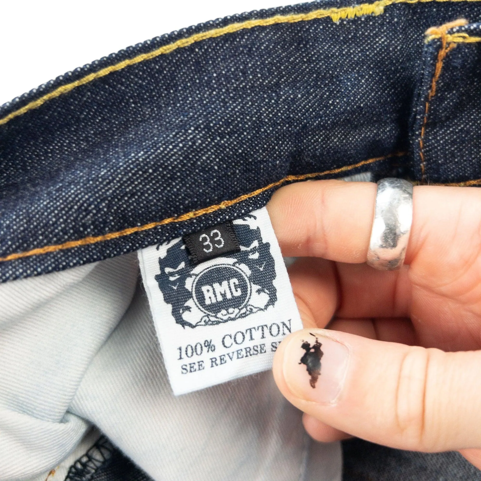 Vintage RMC McDonalds Red Monkey Company Japanese Jeans Size W32