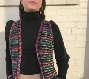 Vintage Sparkly Vest