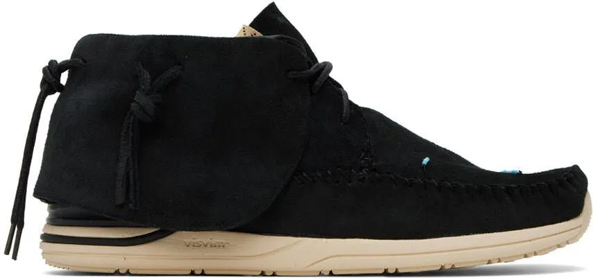 Visvim Black FBT Lhamo-Folk Sneakers