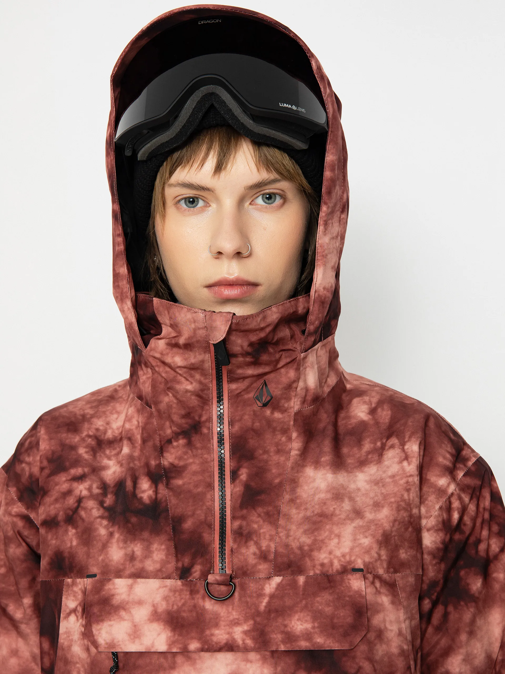 Volcom Fern Ins Gore Pullover Snowboard jacket Wmn (pink salt wash)