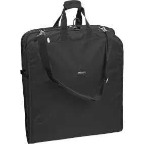 WallyBags 42 Premium Travel Garment Bag With Shoulder Strap  