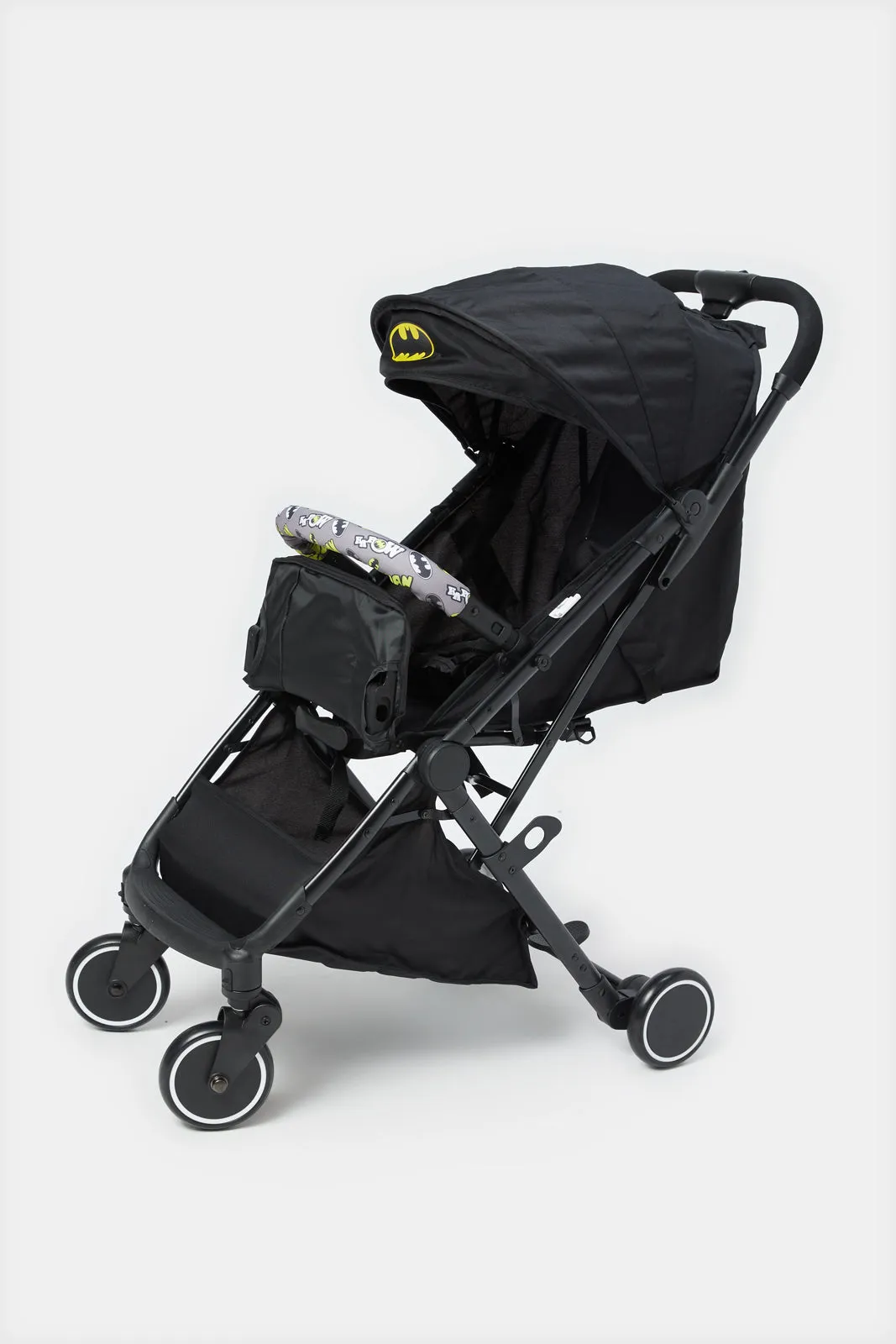 Warner Bros Black Batman Travel Stroller