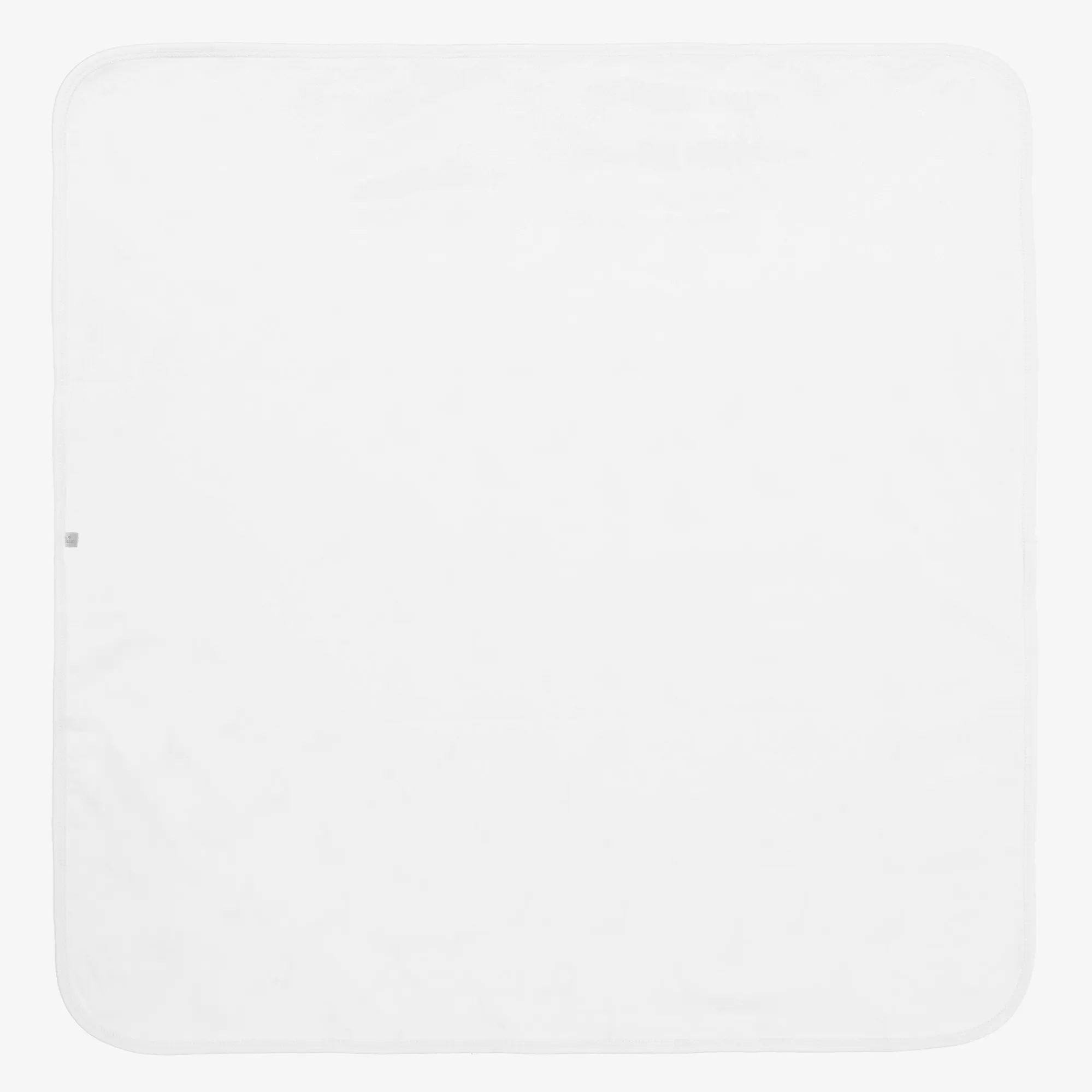 White & Grey Giraffe Glee Pima Cotton Blanket (73cm)
