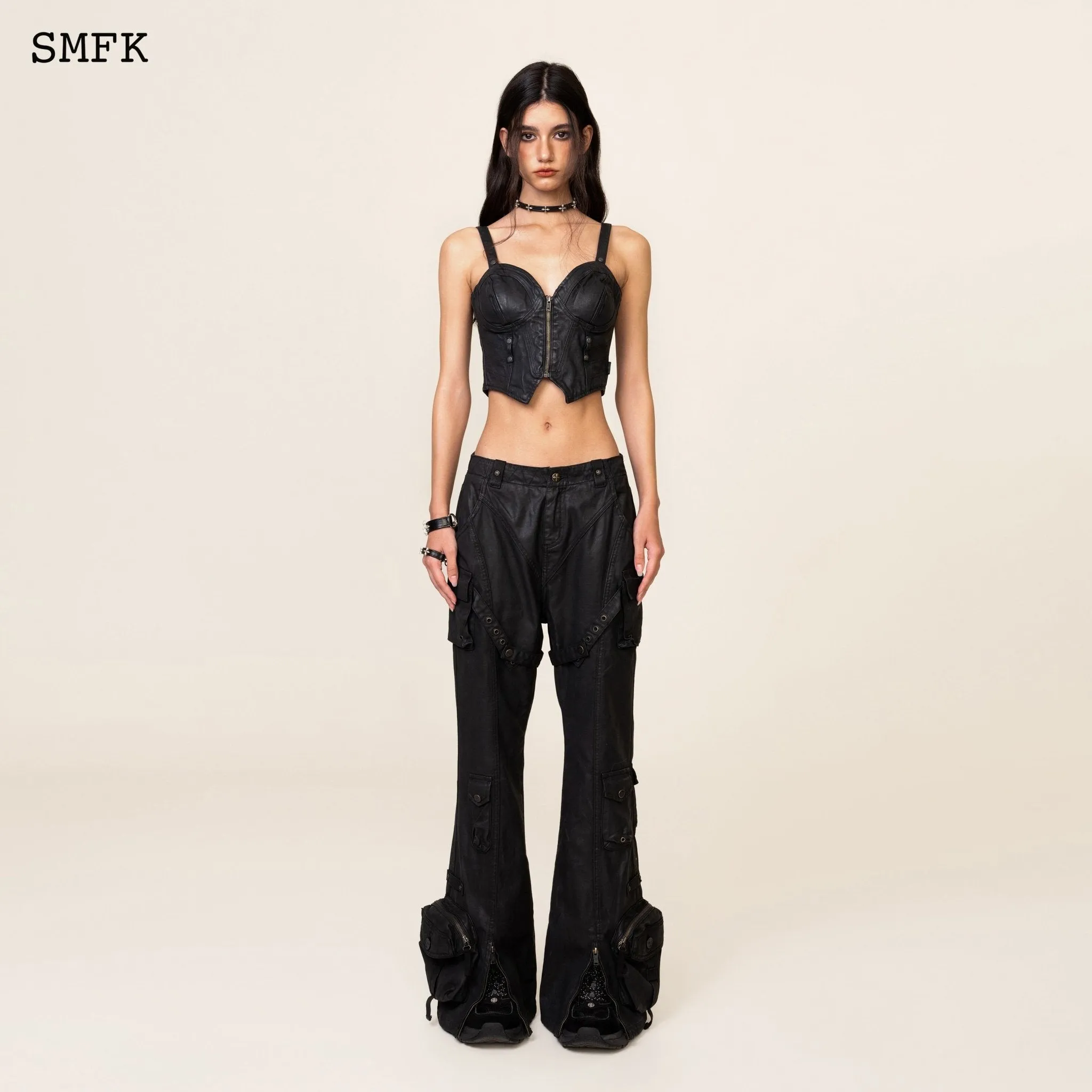 WildWorld Rider Waxed Vest Top-