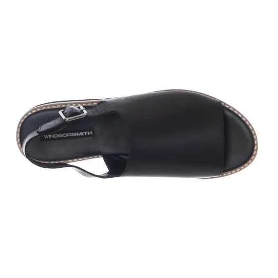 Windsor Smith W' Kameo Black Sandals