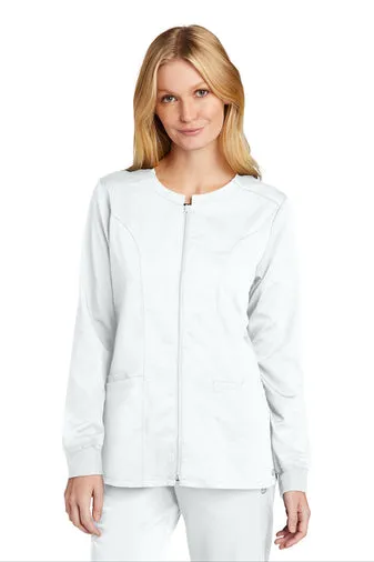 Wink Women’s Premiere Flex Full-Zip Scrub Jacket WW4088