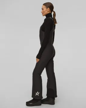 Women's black ski trousers Perfect Moment Jg Bib W3001078-jetblack