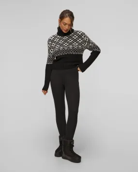 Women's black softshell trousers BOGNER Elaine2  11757985-26