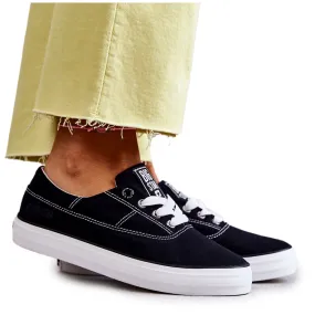 Women's Cloth Sneakers Big Star KK274019 Black