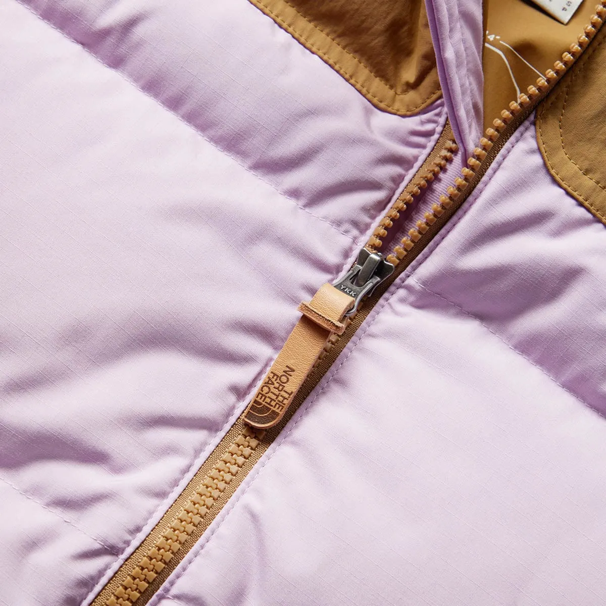 WOMEN'S 90 LOW-FI HI-TEK NUPTSE JACKET LUPINE/UTILITY BROWN | Bodega