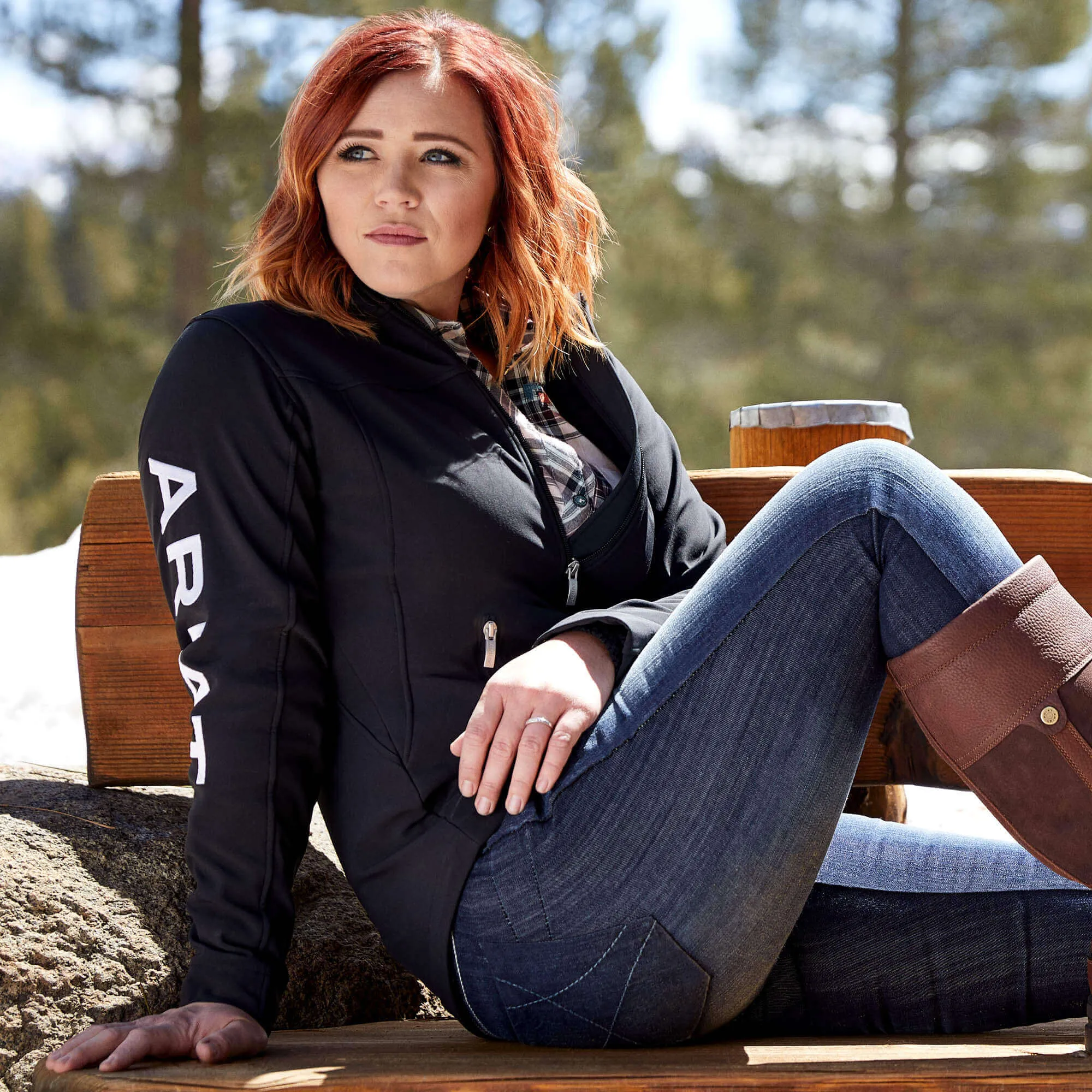 Women's Ariat New Team Softshell Jacket 10019206