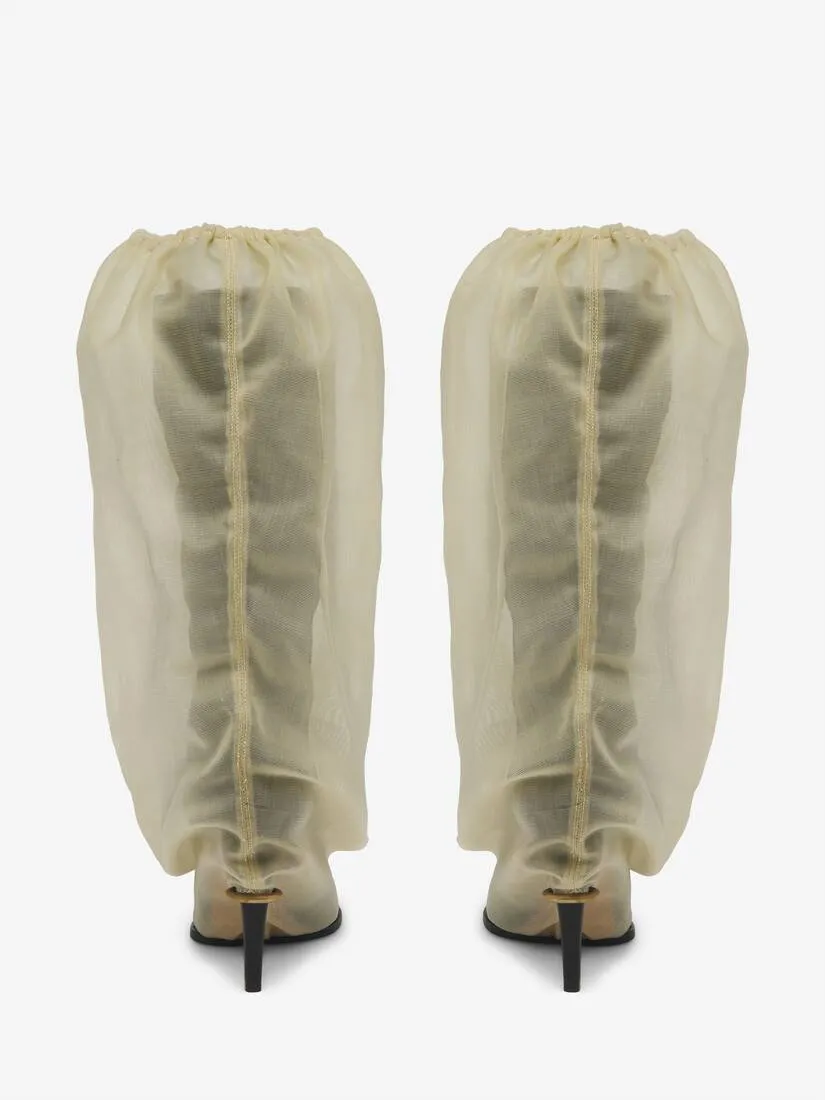 Women's Bag Boot in Beige
