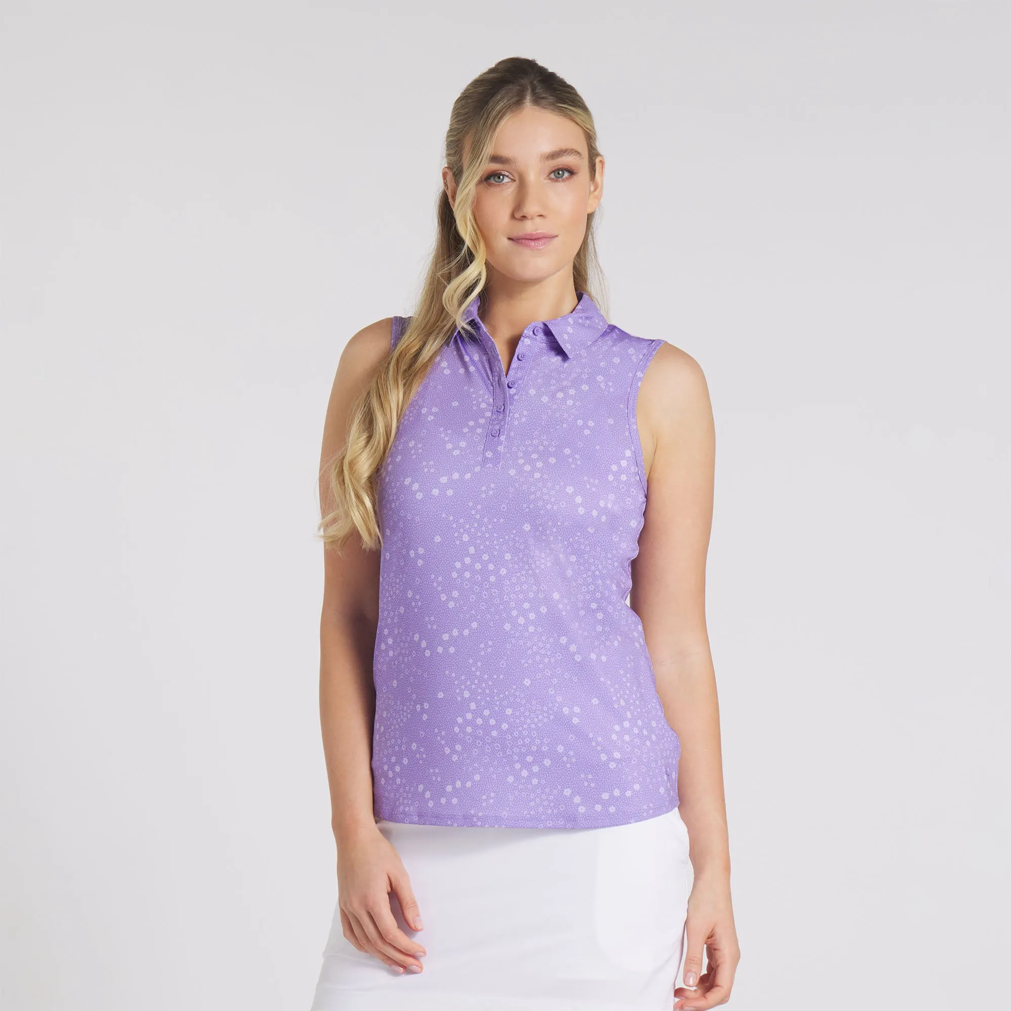 Women's MATTR Hadley Sleeveless Golf Polo